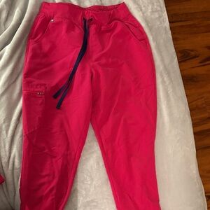 Figs Zamora Pink Joggers